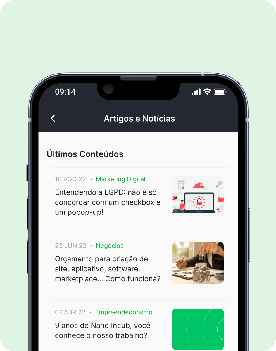 App para noticias internas